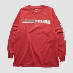 Tampa Bay Buccaneers NFL 2010s Long Sleeve T-shirt - Red Vintage - Fanatics