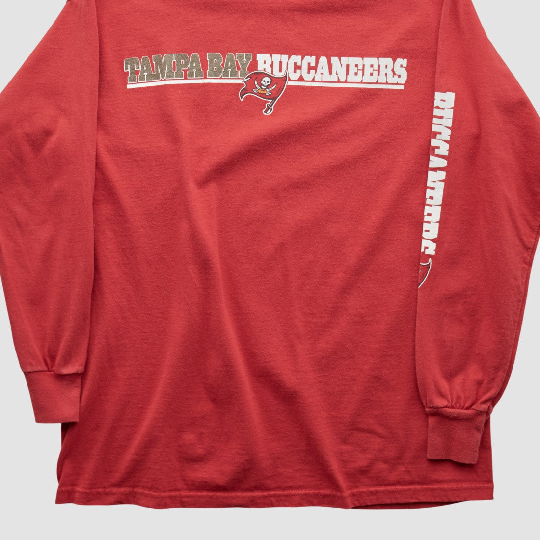 Tampa Bay Buccaneers NFL 2010s Long Sleeve T-shirt - Red Vintage - Fanatics