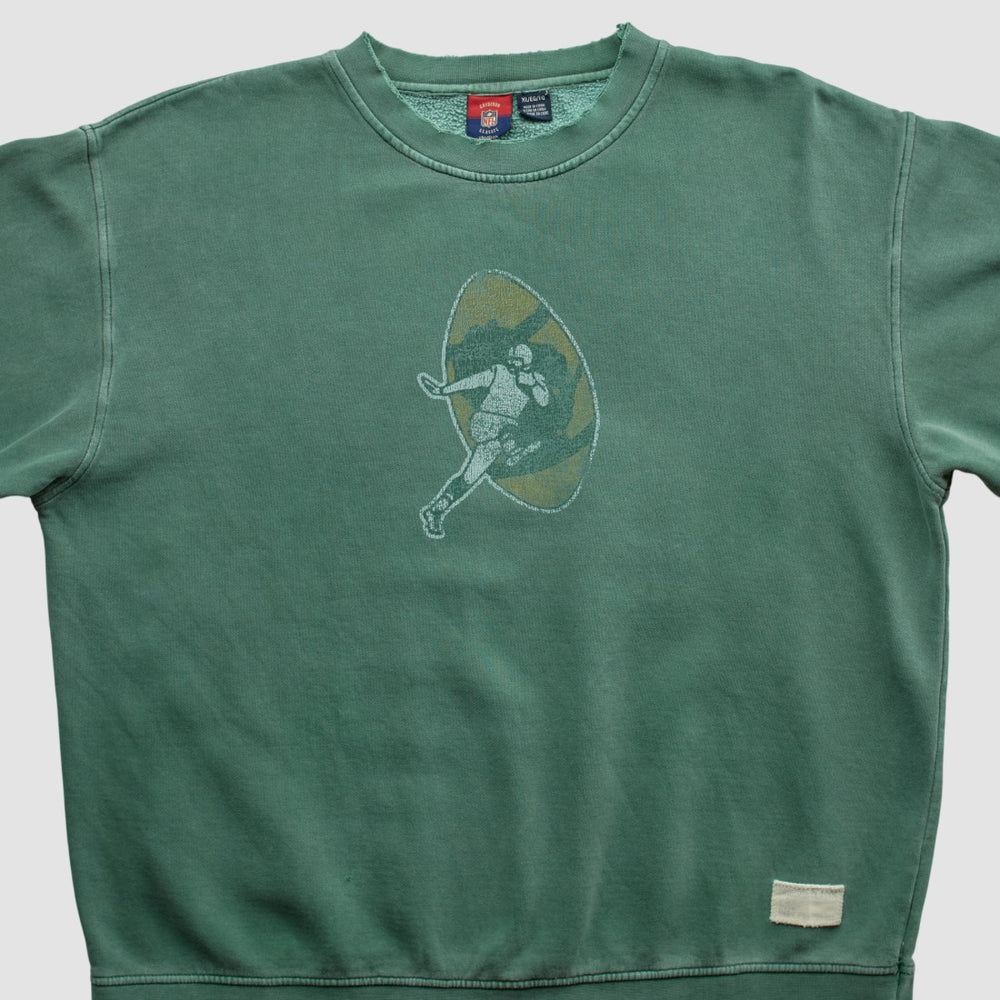 Green Bay Packers Reebok 2000s Pullover Sweatshirt - Green Vintage - Fanatics