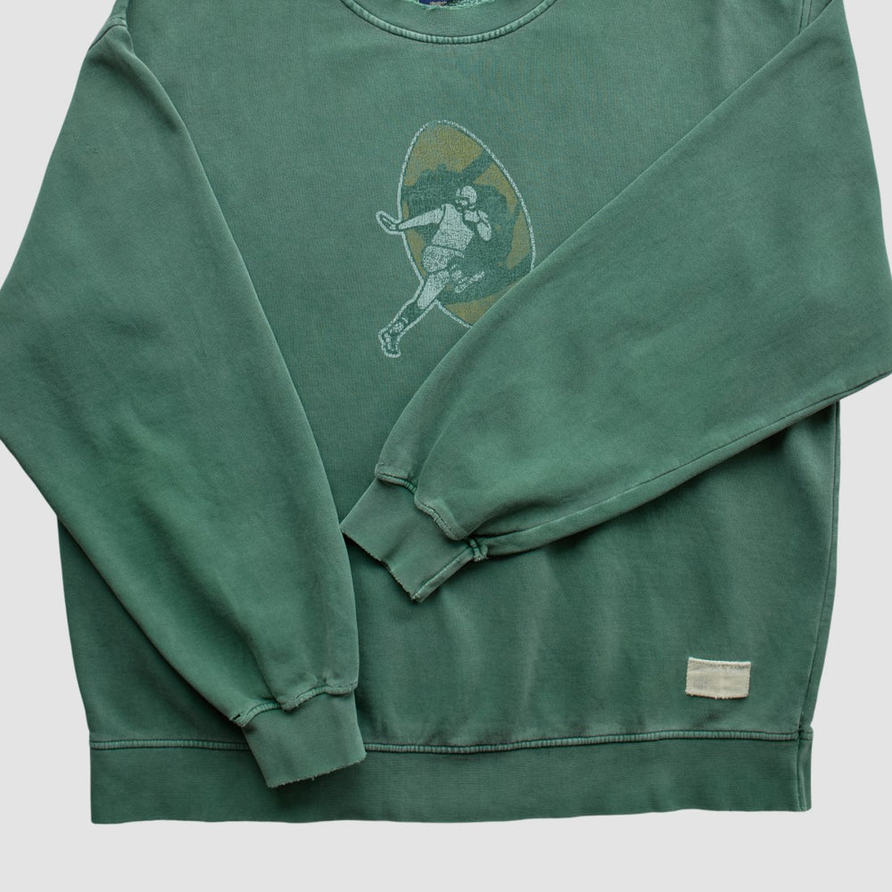 Green Bay Packers Reebok 2000s Pullover Sweatshirt - Green Vintage - Fanatics
