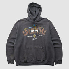 New Orleans Saints NFL 2009 Hooded Pullover Sweatshirt - Charcoal Vintage - Fanatics