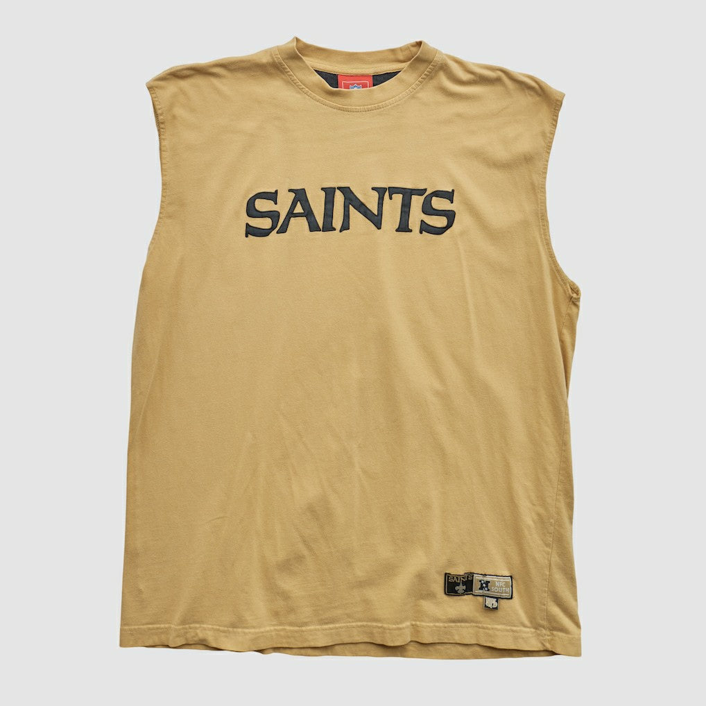 New Orleans Saints NFL 2000s Tank - Yellow Vintage - Fanatics