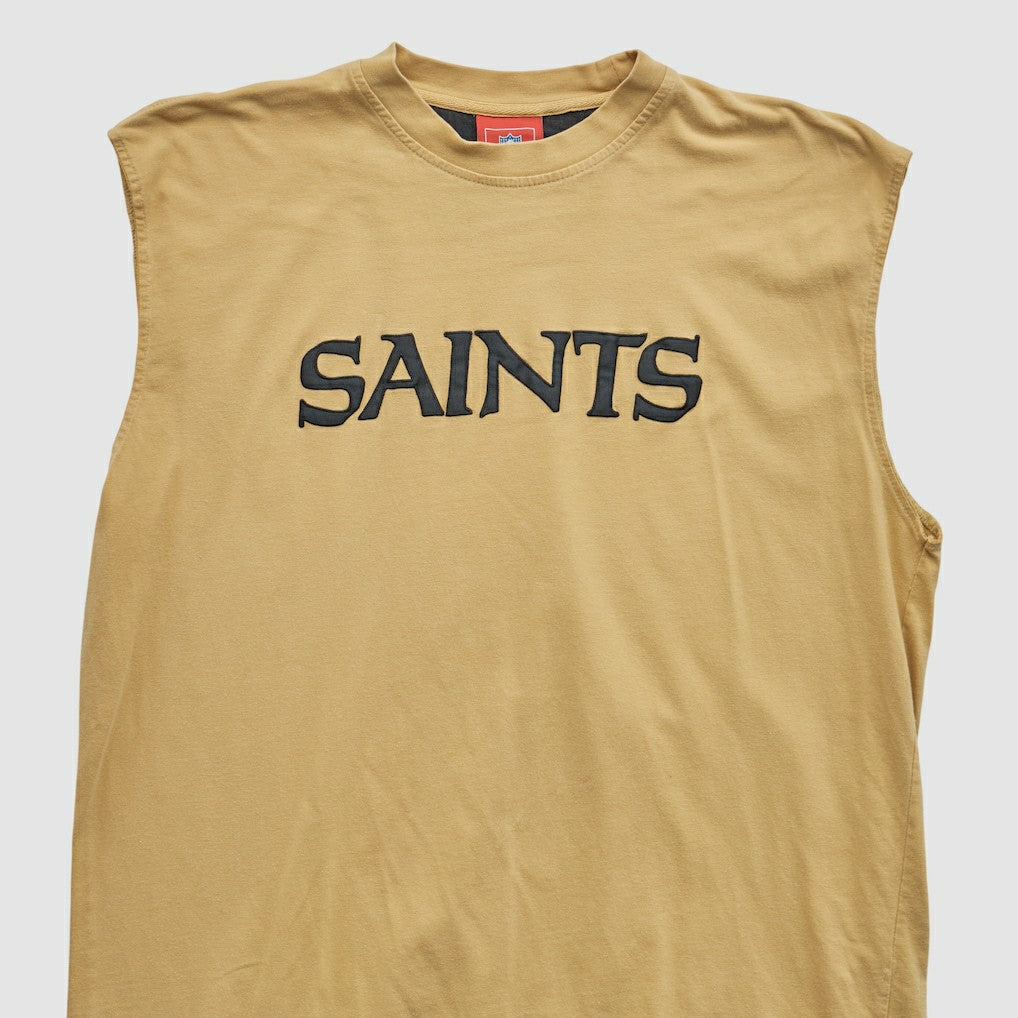 New Orleans Saints NFL 2000s Tank - Yellow Vintage - Fanatics