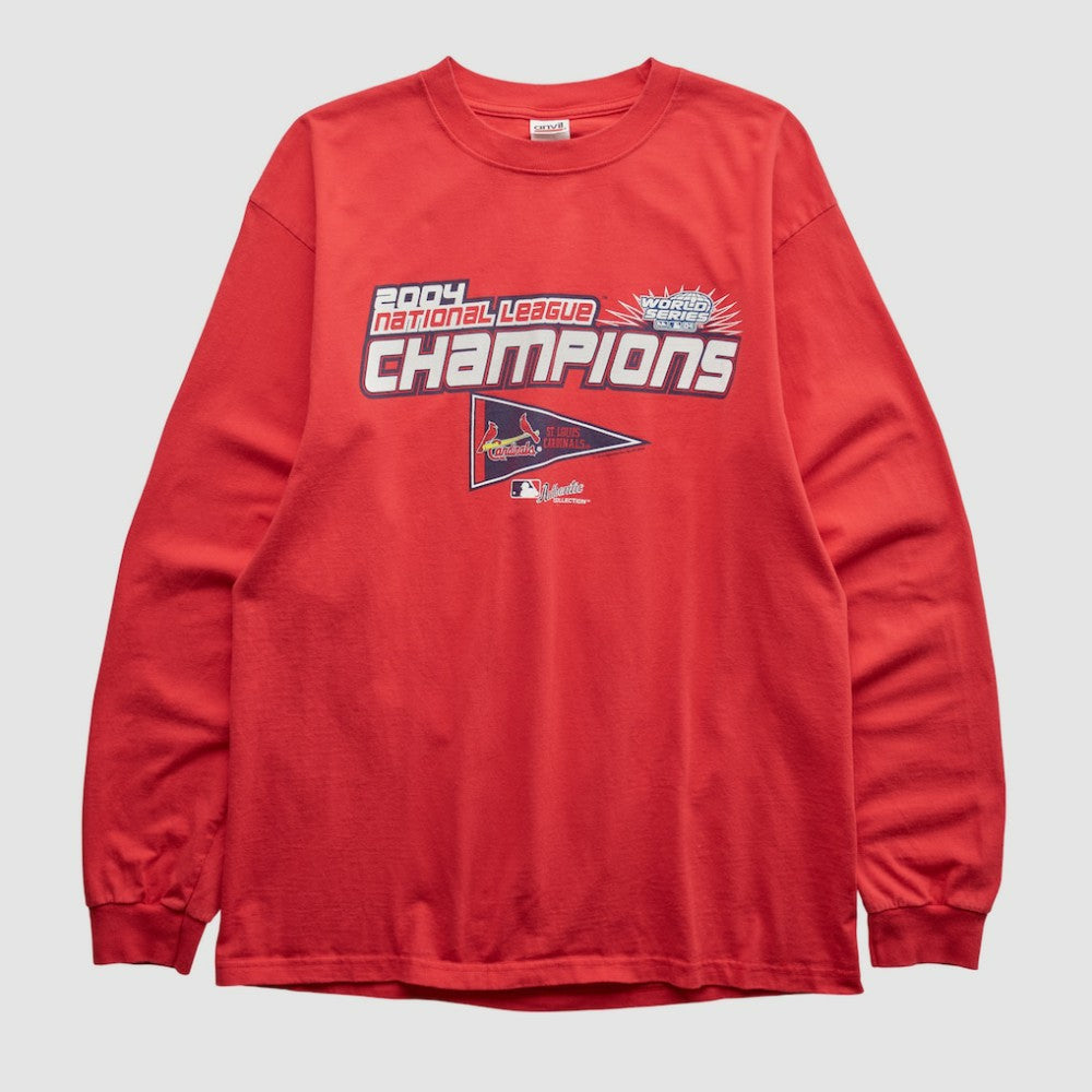 St. Louis Cardinals Anvil 2004 Long Sleeve T-shirt Online