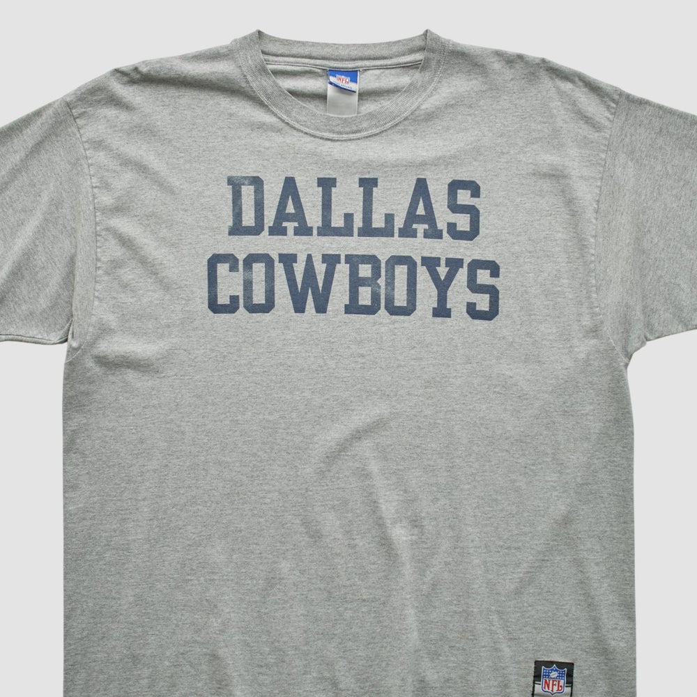 Dallas Cowboys NFL 2000s T-shirt - Heather Gray Vintage - Fanatics