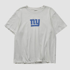New York Giants Reebok 2000s T-shirt - White Vintage - Fanatics
