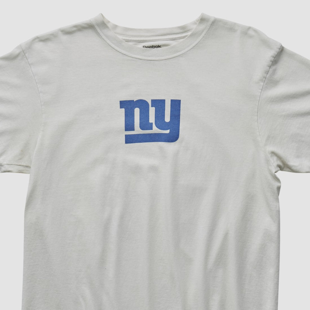 New York Giants Reebok 2000s T-shirt - White Vintage - Fanatics