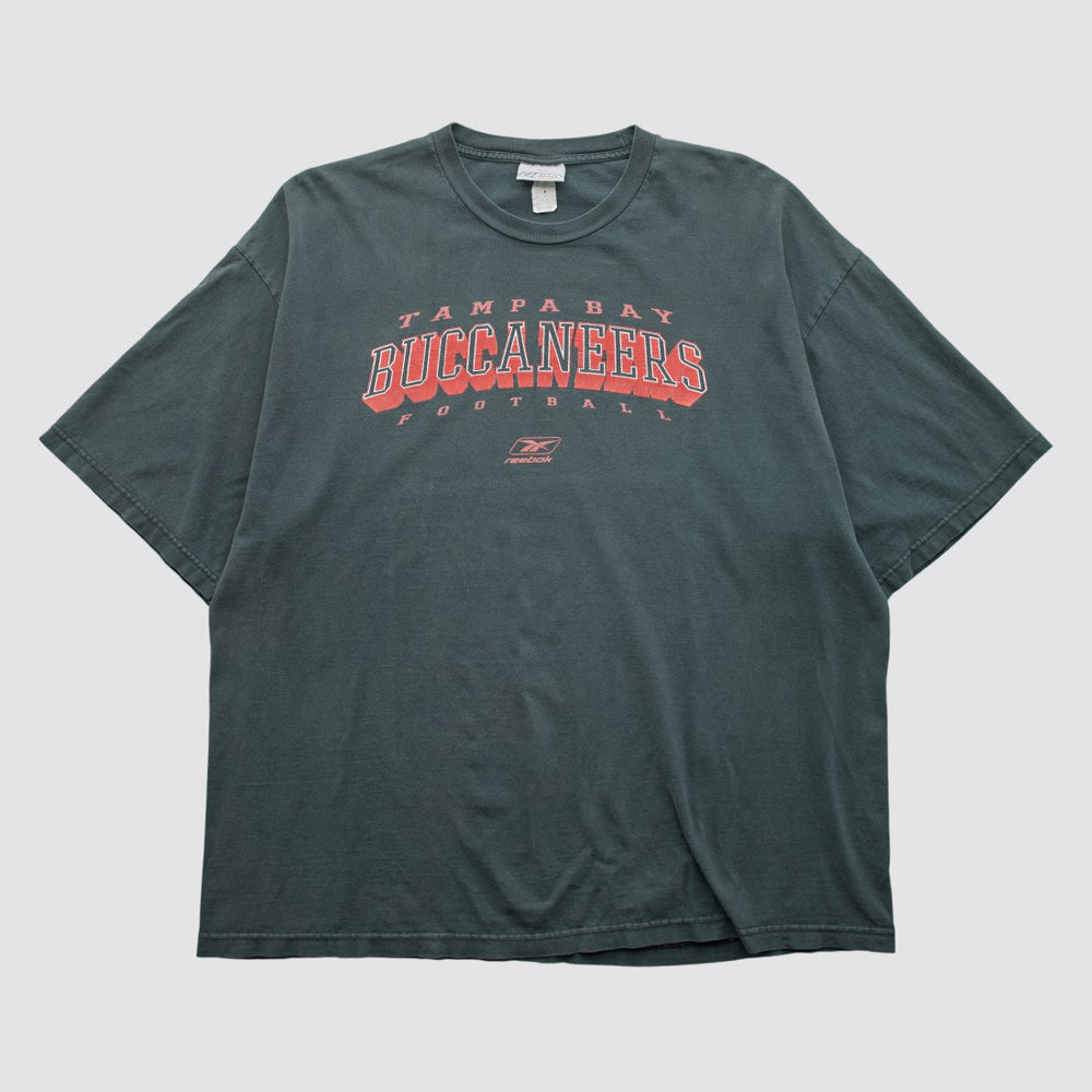 Tampa Bay Buccaneers Reebok 2000s T-shirt - Black Vintage - Fanatics