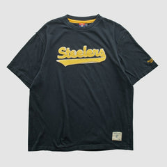 Pittsburgh Steelers Reebok 2000s T-shirt - Black Vintage - Fanatics