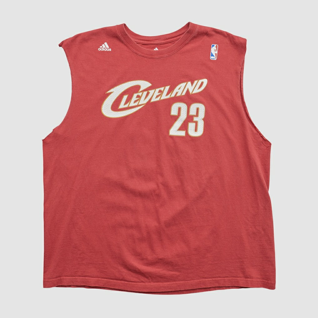 Adidas Cleveland Cavaliers 2000s Tank Red Vintage
