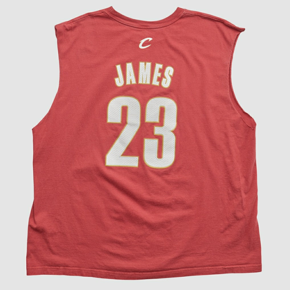 Adidas Cleveland Cavaliers 2000s Tank Red Vintage
