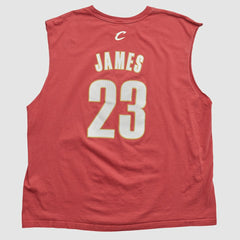 Adidas Cleveland Cavaliers 2000s Tank Red Vintage