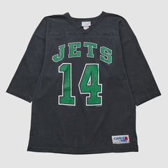 New York Jets Chalk Line 90s T-shirt - Black Vintage - Fanatics