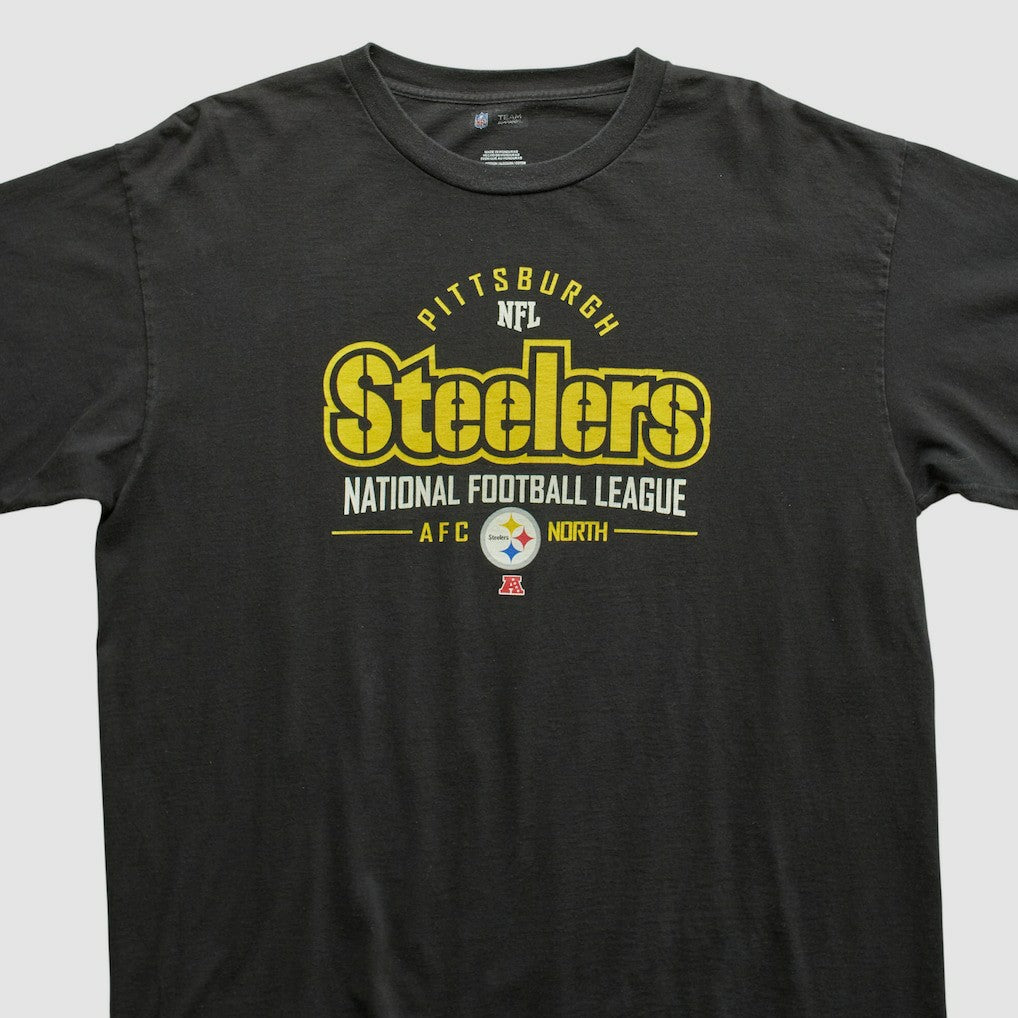 Pittsburgh Steelers NFL 2010s Long Sleeve T-shirt - Black Vintage - Fanatics
