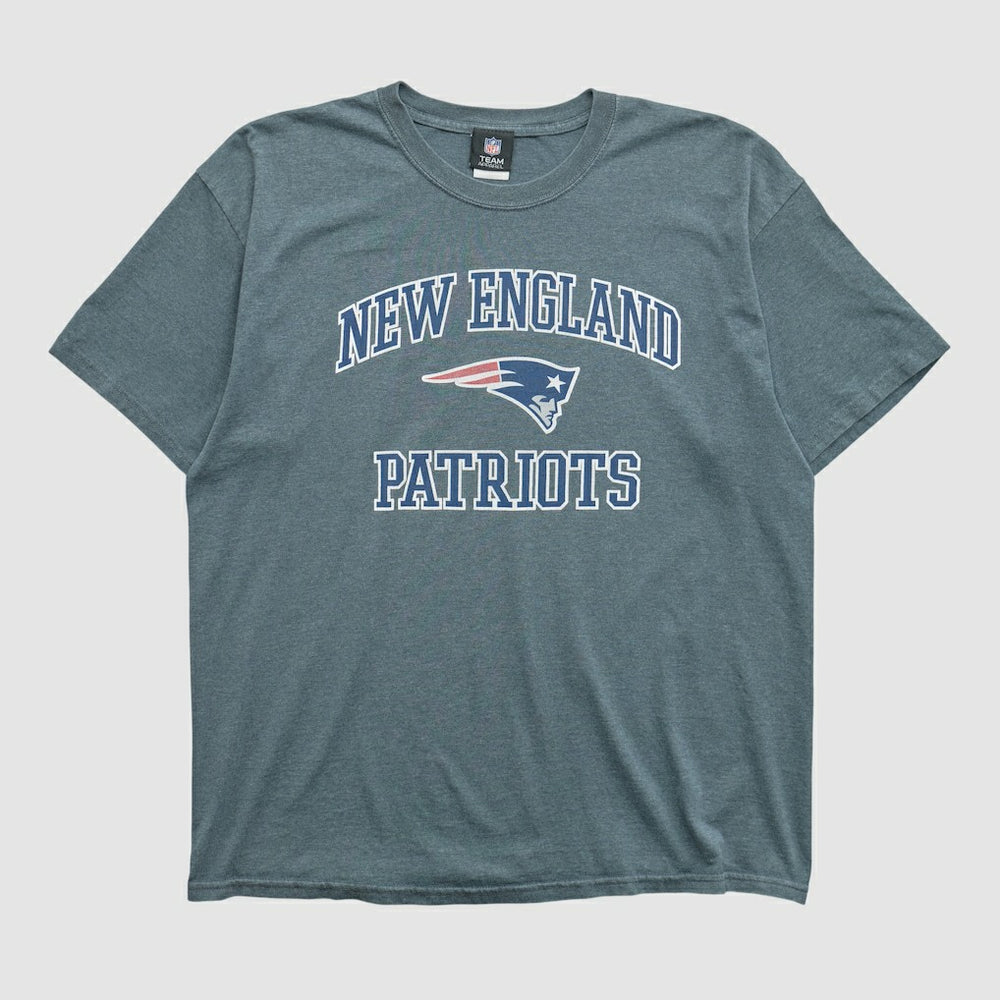 New England Patriots NFL 2010s T-shirt - Dark Heather Gray Vintage - Fanatics