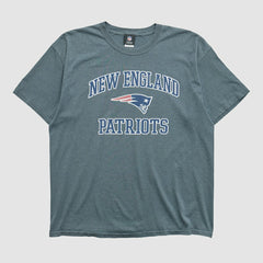 New England Patriots NFL 2010s T-shirt - Dark Heather Gray Vintage - Fanatics