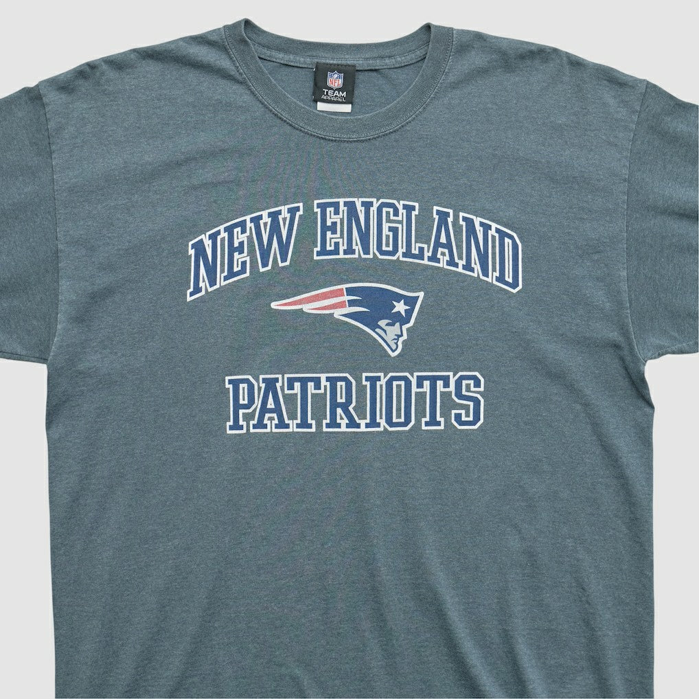 New England Patriots NFL 2010s T-shirt - Dark Heather Gray Vintage - Fanatics