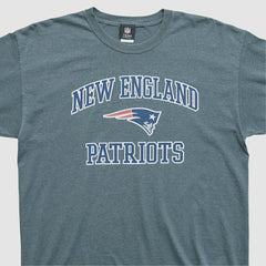New England Patriots NFL 2010s T-shirt - Dark Heather Gray Vintage - Fanatics