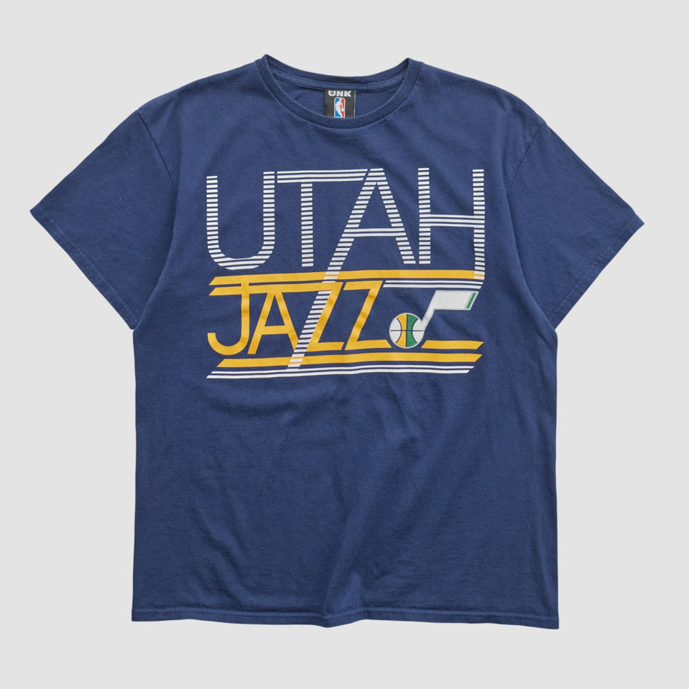 Vintage Utah Jazz UNK 2010s T-shirt Navy
