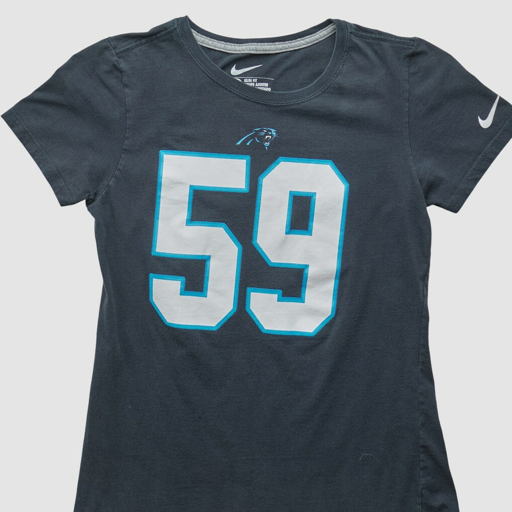 Carolina Panthers 2010s T-shirt - Black Vintage - Fanatics