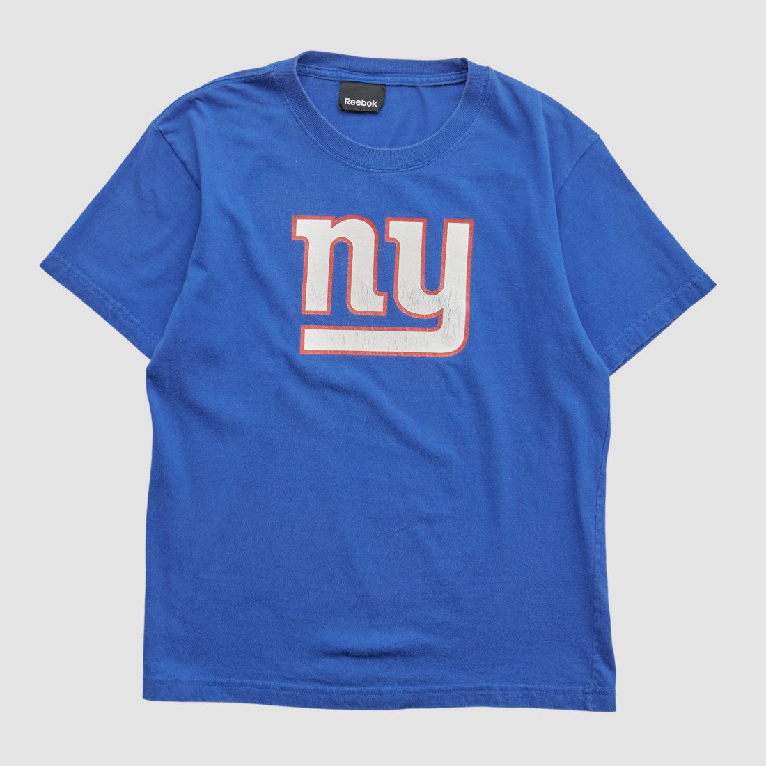 New York Giants Reebok 2000s T-shirt - Blue Vintage - Fanatics