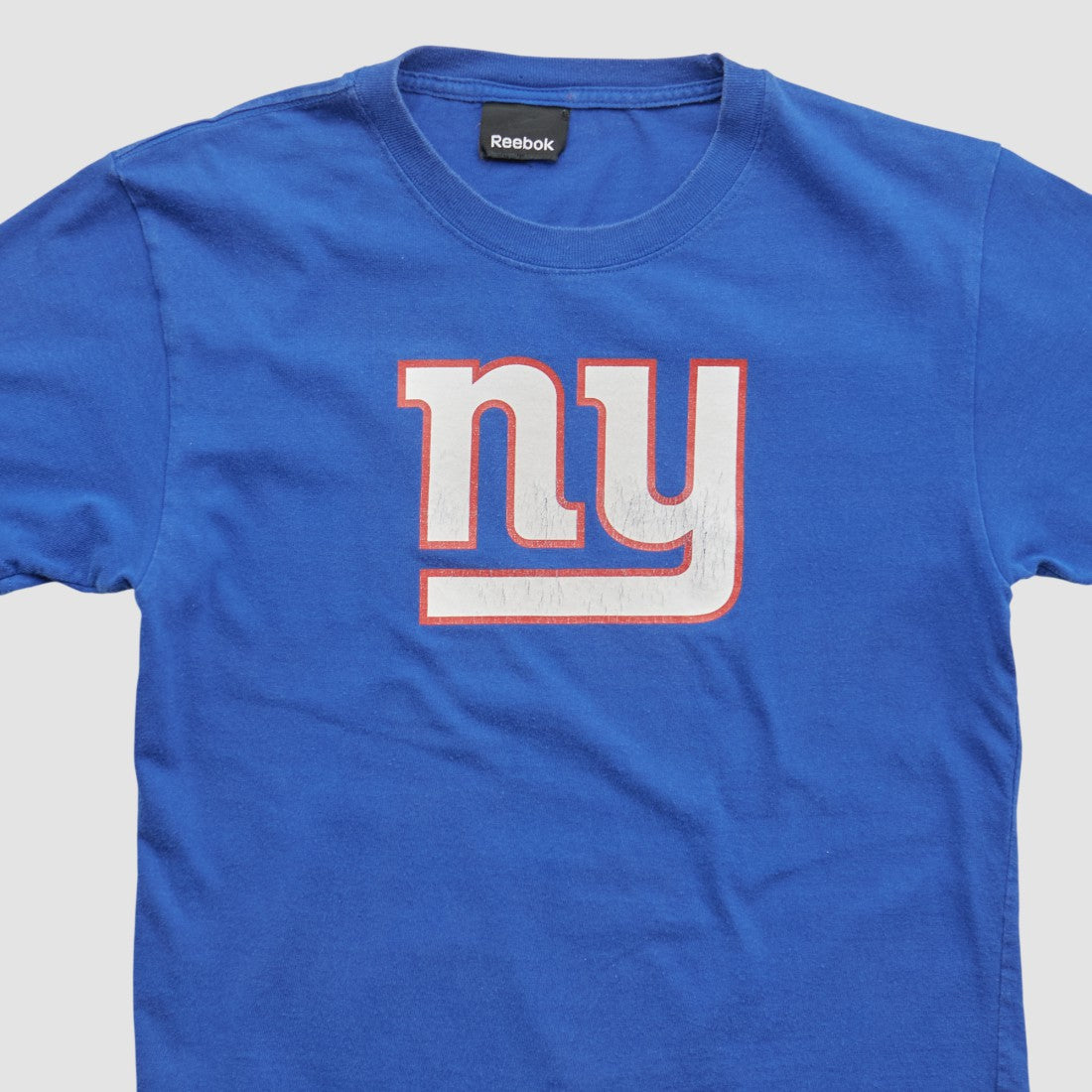 New York Giants Reebok 2000s T-shirt - Blue Vintage - Fanatics