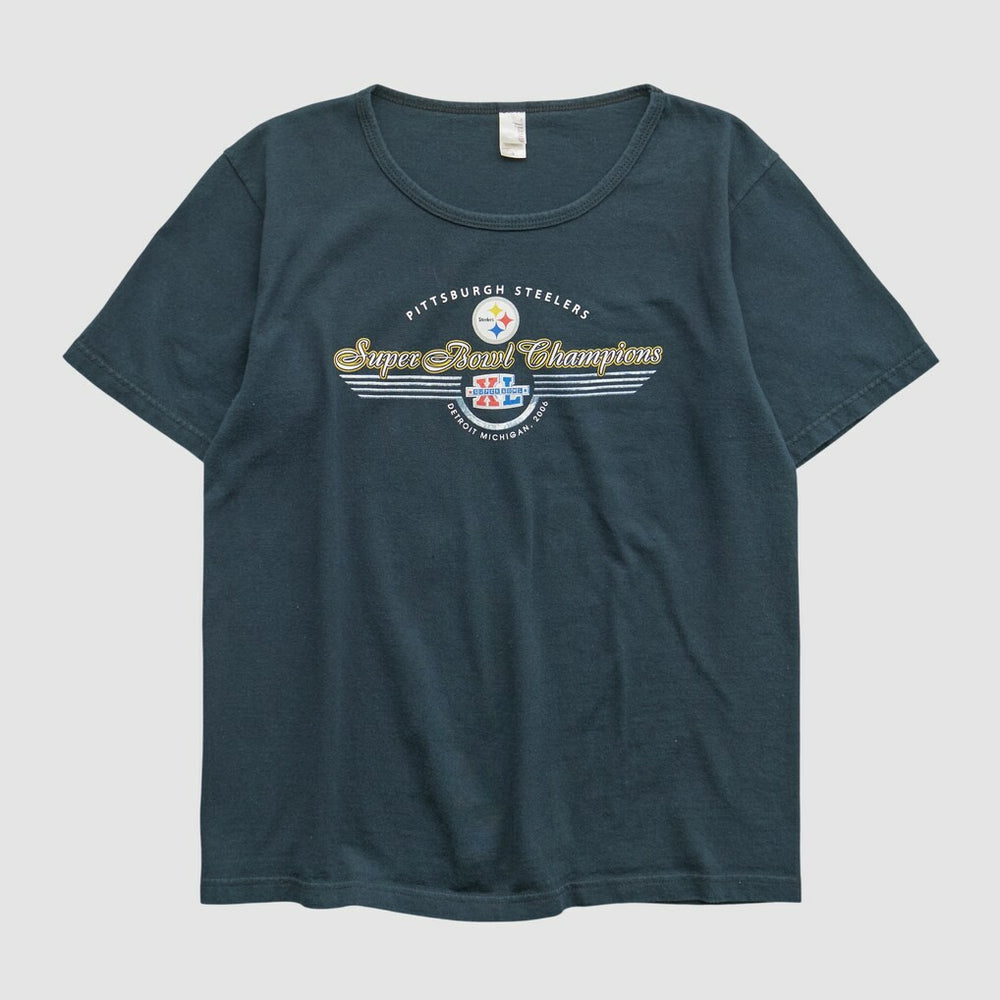Pittsburgh Steelers Anvil 2006 T-shirt - Navy Vintage - Fanatics