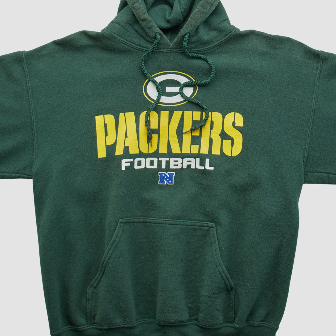 Green Bay Packers NFL 2000s Hooded Pullover Sweatshirt - Green Vintage - Fanatics