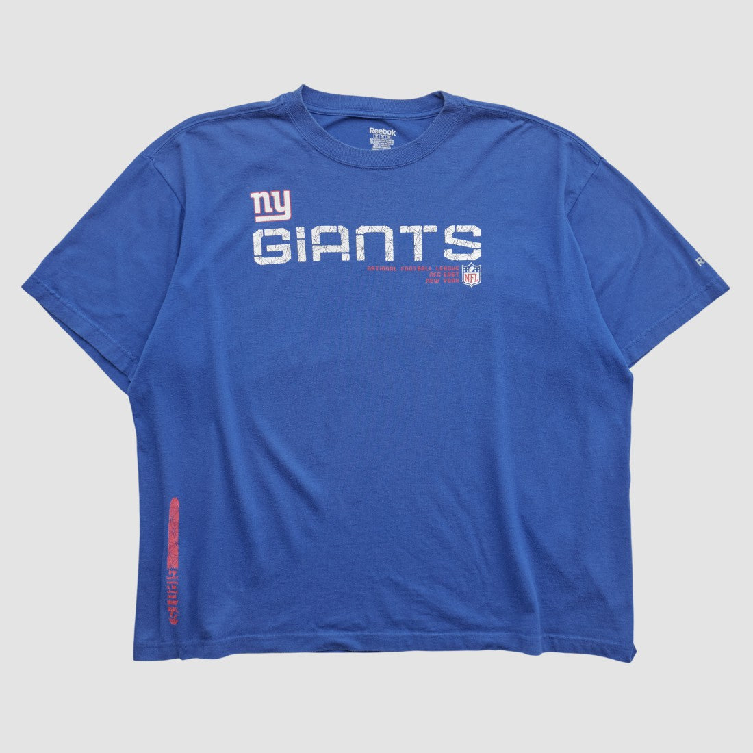 New York Giants Reebok 2000s T-shirt - Blue Vintage - Fanatics