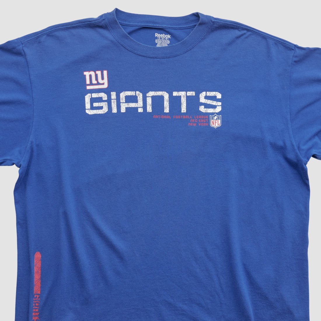 New York Giants Reebok 2000s T-shirt - Blue Vintage - Fanatics