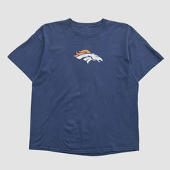 Denver Broncos 2000s T-shirt - Navy Vintage - Fanatics