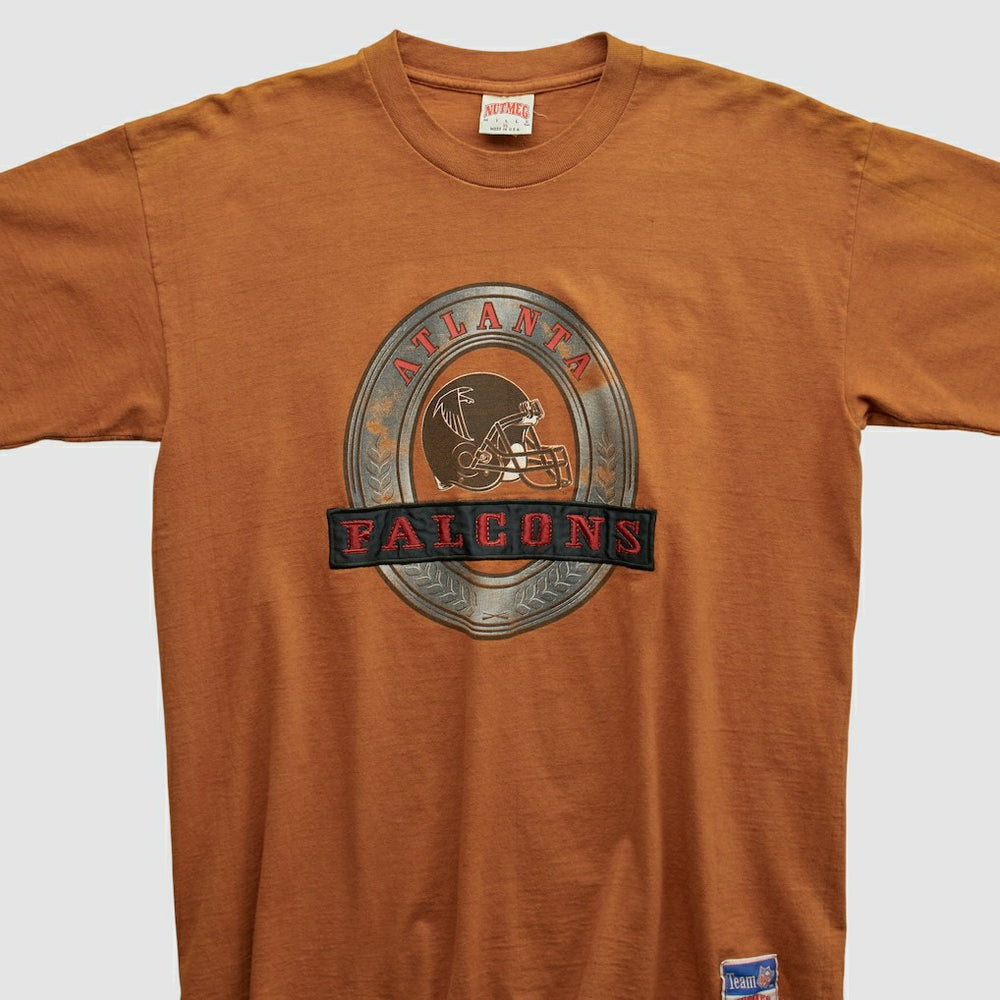 Atlanta Falcons Nutmeg Mills 90s T-shirt - Clay Vintage - Fanatics
