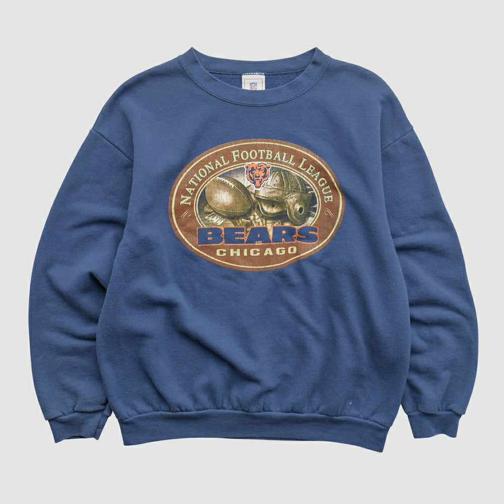 Chicago Bears NFL 2000s Pullover Sweatshirt - Blue Vintage - Fanatics