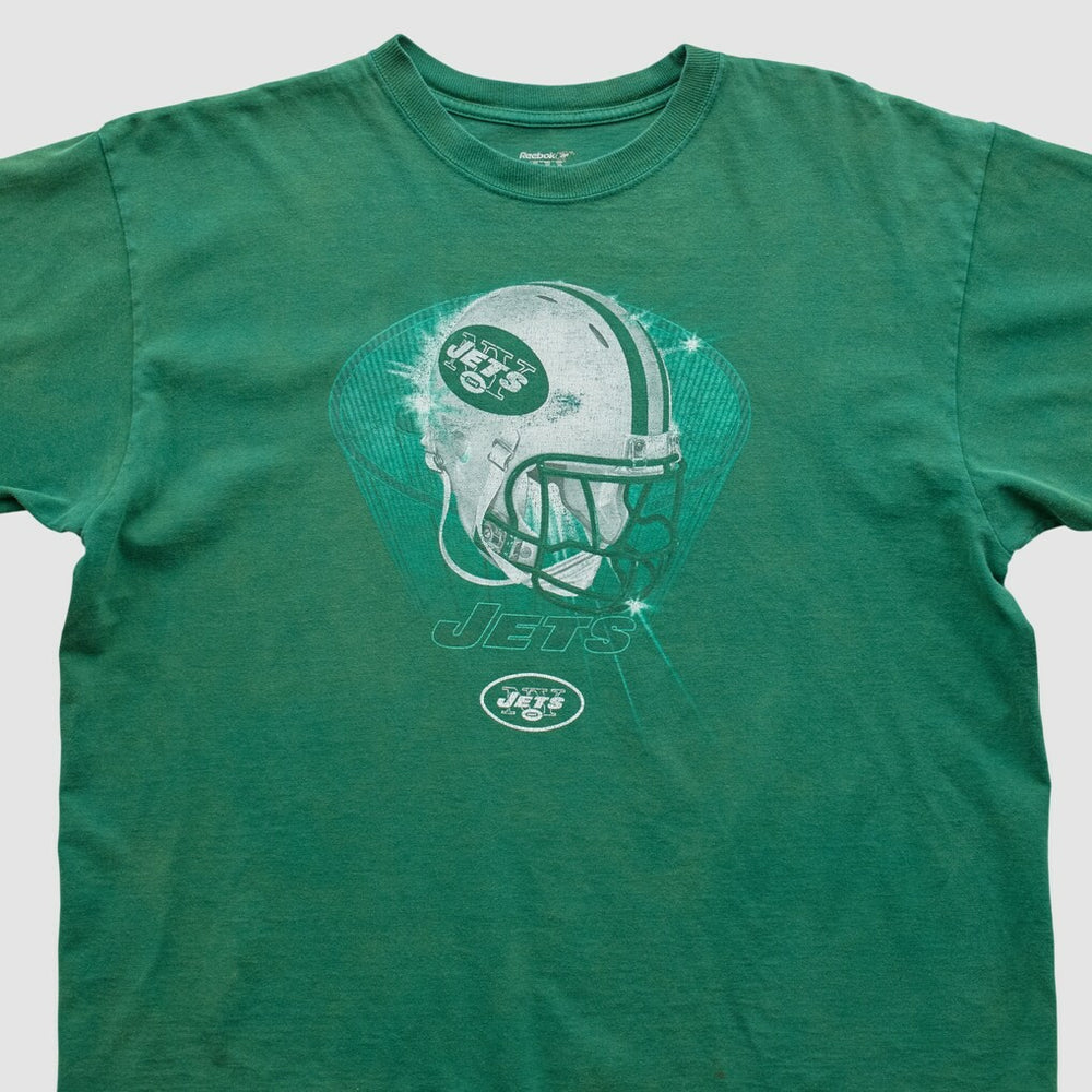New York Jets Reebok 2000s T-shirt - Green Vintage - Fanatics