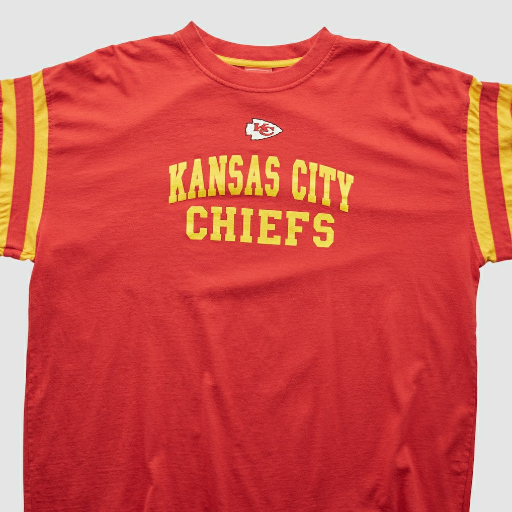 Kansas City Chiefs NFL 2000s Long Sleeve T-shirt - Red Vintage - Fanatics
