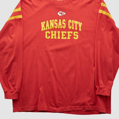 Kansas City Chiefs NFL 2000s Long Sleeve T-shirt - Red Vintage - Fanatics