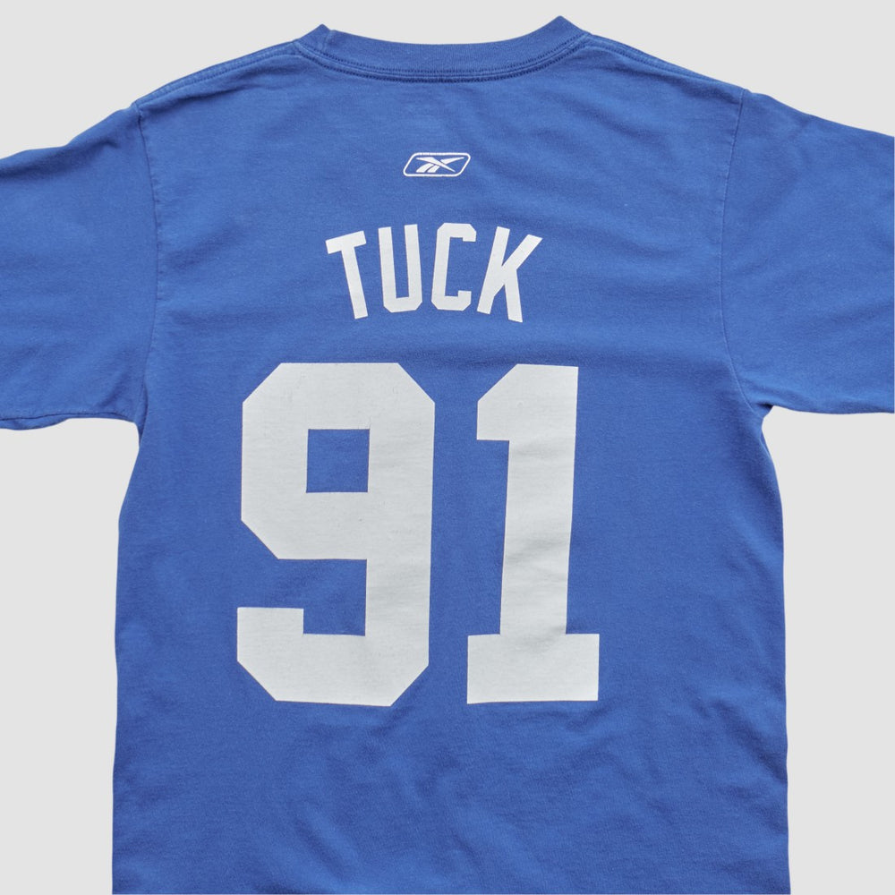 New York Giants Reebok 2000s T-shirt - Blue Vintage - Fanatics