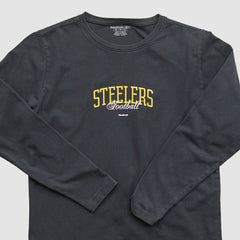 Pittsburgh Steelers Reebok 2000s Long Sleeve T-shirt - Black Vintage - Fanatics