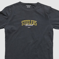 Pittsburgh Steelers Reebok 2000s Long Sleeve T-shirt - Black Vintage - Fanatics
