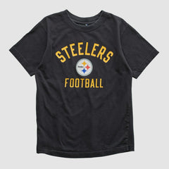 Pittsburgh Steelers 2000s T-shirt - Black Vintage - Fanatics