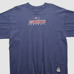 New England Patriots Reebok 2000s T-shirt - Navy Vintage - Fanatics