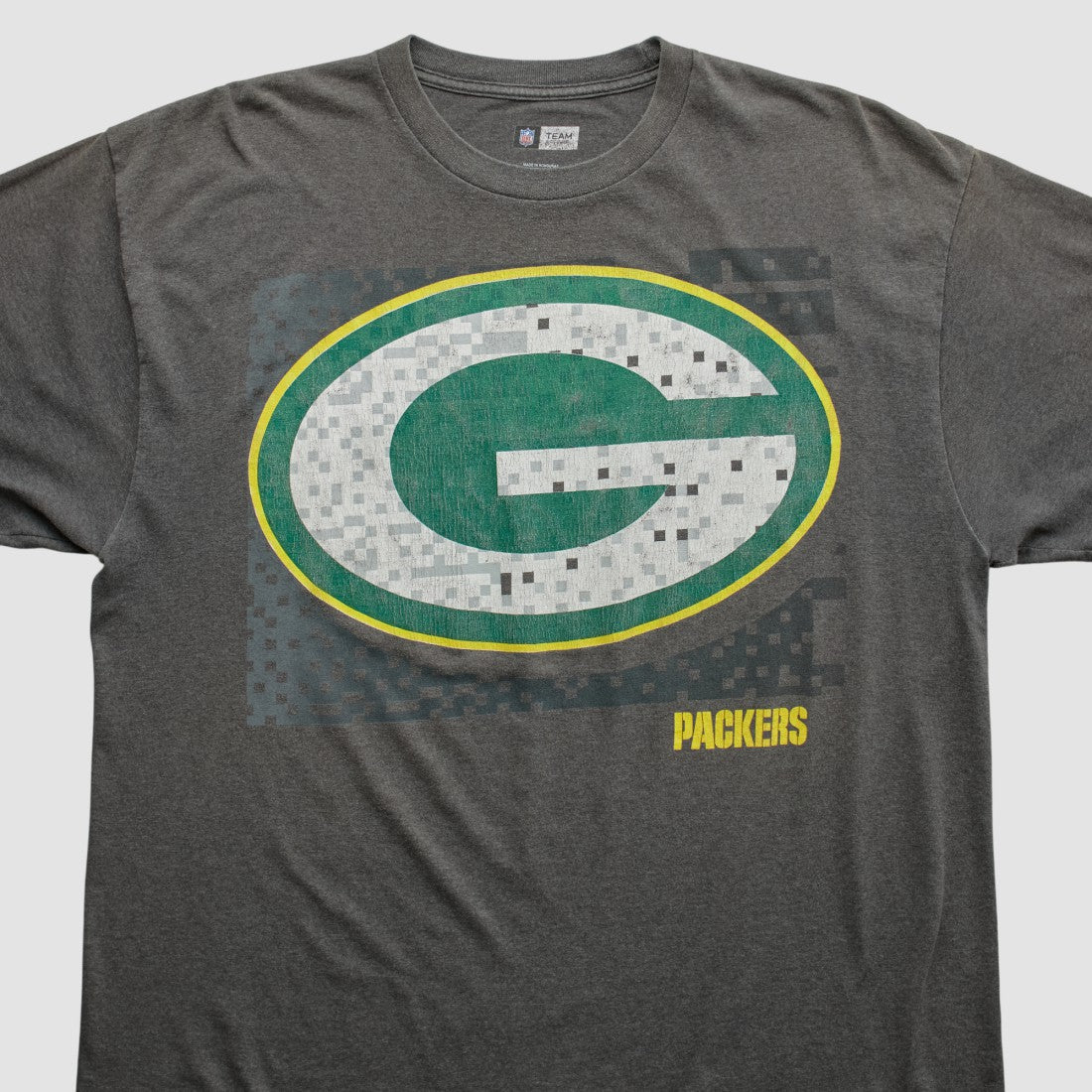 Green Bay Packers NFL 2010s T-shirt - Dark Heather Gray Vintage - Fanatics