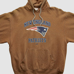 New England Patriots Jerzees 2000s Hooded Sweatshirt - Clay Vintage - Fanatics