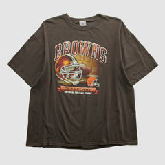 Cleveland Browns NFL 2000s T-shirt - Brown Vintage - Fanatics