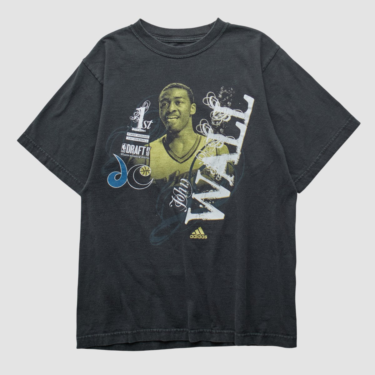 Adidas Washington Wizards 2010 T-shirt Black Vintage