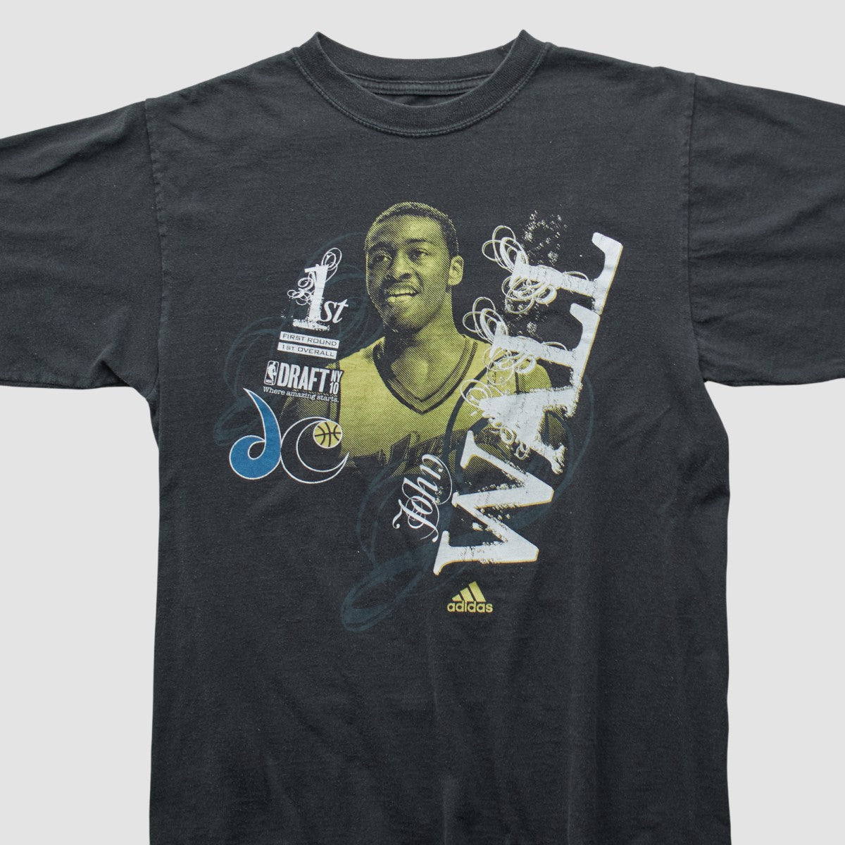 Adidas Washington Wizards 2010 T-shirt Black Vintage