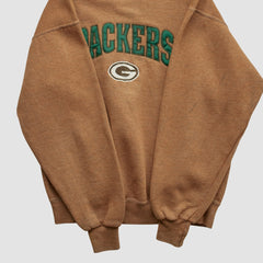 Green Bay Packers Starter 90s Pullover Sweatshirt - Clay Vintage - Fanatics