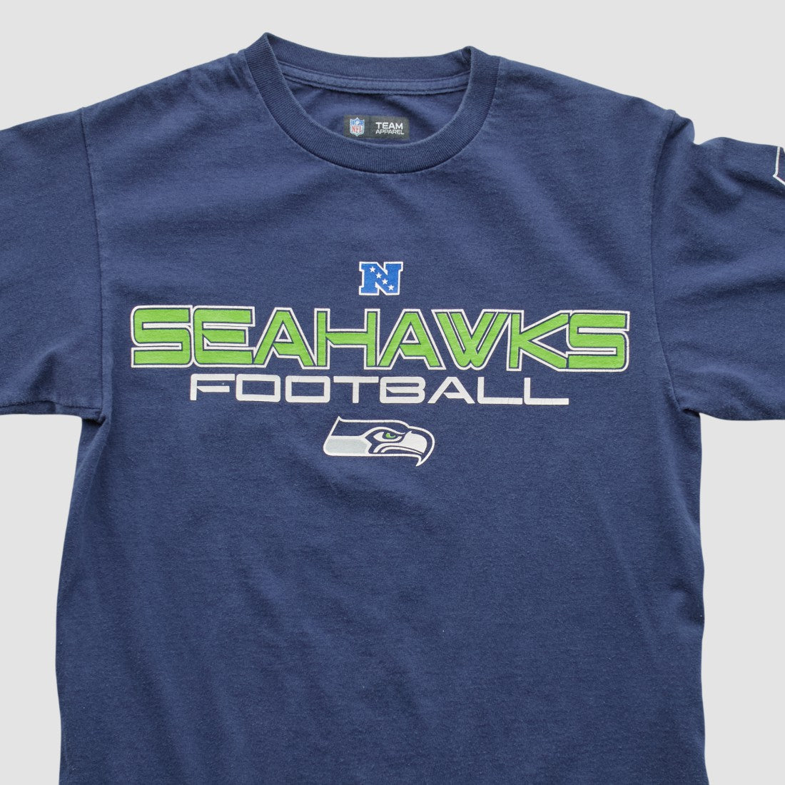 Seattle Seahawks NFL 2010s Long Sleeve T-shirt - Navy Vintage - Fanatics
