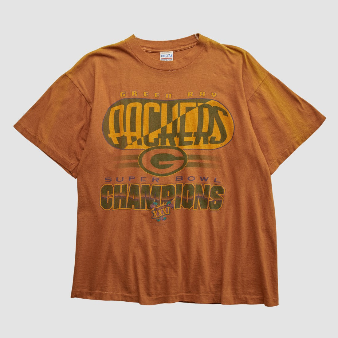 Green Bay Packers True Fan 1997 T-shirt - Clay Vintage - Fanatics