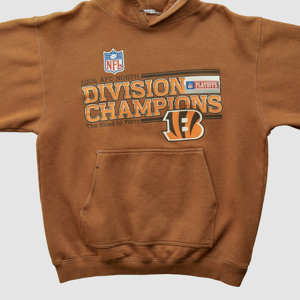 Cincinnati Bengals 2005 Hooded Pullover Sweatshirt - Clay Vintage - Fanatics